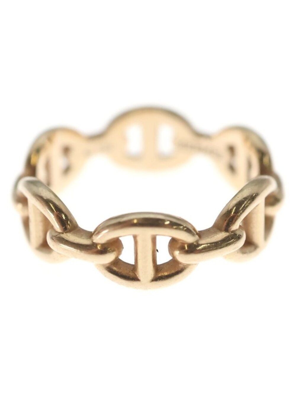 Hermes Enchainee PM Ring 18k Pink Gold